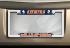 auburn license plate frame