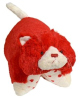 pillow pots valentines cat