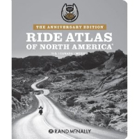 Rand Mcnally 50th Anniversary edition Harley Ride Atlas